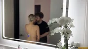 Hot All Natural Blonde Loves Watching Herself Fucked In Mirror - Cas Summer - Luke Cooper
