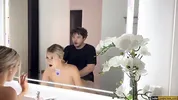 Hot All Natural Blonde Loves Watching Herself Fucked In Mirror - Cas Summer - Luke Cooper