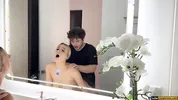 Hot All Natural Blonde Loves Watching Herself Fucked In Mirror - Cas Summer - Luke Cooper