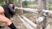 Old taxi driver fucks busty stepmother MILF outdoors