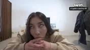 She sees me masturbating badly and gives me a hand my stepsister is the best