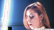 SLAYED Vanna Bardot lets Emily Willis squirt in her mouth