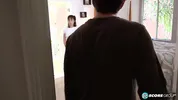 Asia fucks a guy twice her age and gets a creampie