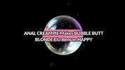ANAL CREAMPIE Makes THE DAY OF BUBBLE BUTT BLONDE Eliz Benson HAPPY