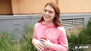 BJRAW Katerina Deville gets covered in cum