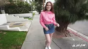 BJRAW Katerina Deville gets covered in cum