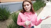 BJRAW Katerina Deville gets covered in cum