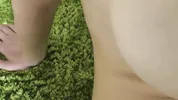 Cum in mouth of a busty pervert on a skyscraper ! Anal fuck