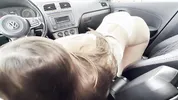 I couldn't resist and fucked my 18 year old stepsister in the car