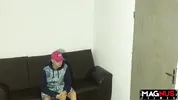 Lucky delivery guy fucking tight pussy