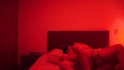 After office with my coworker - she rides me and moans a lot