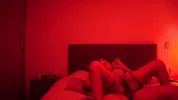 After office with my coworker - she rides me and moans a lot