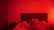 After office with my coworker - she rides me and moans a lot
