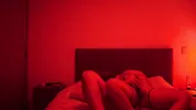 After office with my coworker - she rides me and moans a lot