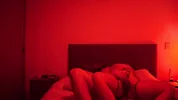 After office with my coworker - she rides me and moans a lot