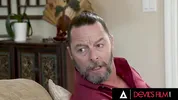 DEVILS FILM - Naughty Teen Exhibitionist Chloe Temple Fucks Right In Front Her Stepfather