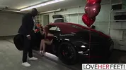 Redhead Beauty Lilly Mays Worshipped And Fucked