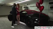 Redhead Beauty Lilly Mays Worshipped And Fucked