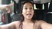 Petite Desi Mia Z masturbates on a hike in NZ