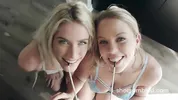 sheCRUMBLED Cookie And Dakota Lyn Naughty Threesome