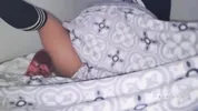 Lesbians friends having fun in university room stepsister scissoring with doll lily