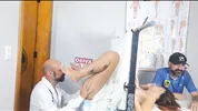 Cuckold takes wife to gynecologist and doctor plays with her pussy!