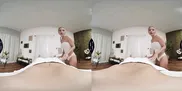 Blonde Masseuse Fucked by Stranger - Big Tits Horny Girl Footjob Massage