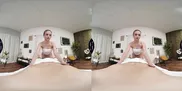 Blonde Masseuse Fucked by Stranger - Big Tits Horny Girl Footjob Massage