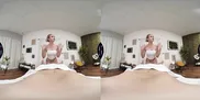 Blonde Masseuse Fucked by Stranger - Big Tits Horny Girl Footjob Massage