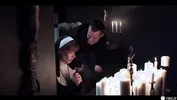 Freeze Porn for Atheists - Redhead Nun Time Stop Facefucked with Cum in Mouth