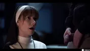 Freeze Porn for Atheists - Redhead Nun Time Stop Facefucked with Cum in Mouth