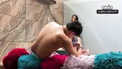 Photo Session with Mi Beautiful Colombian Girlfriend by the Pool... We Ended Up Fucking And He Asked Me To Cum Inside - SPACE PRODUCTIONS