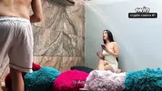 Photo Session with Mi Beautiful Colombian Girlfriend by the Pool... We Ended Up Fucking And He Asked Me To Cum Inside - SPACE PRODUCTIONS