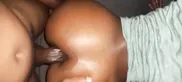 Ebony Petite Teen Has Her 1st Anal Sex, Ass To Pussy.