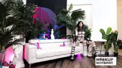 BTS - Stunning Scarlett Alexis Models A Daring Leather Outfit!