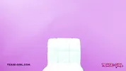 Cute Teen Brunette goes to interview & cums HARD