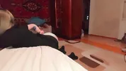 I couldn't refuse her a black dress before a college party anal sex