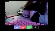 Teasing my step-brother's friends on Discord then fingering myself under the table
