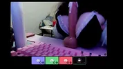 Teasing my step-brother's friends on Discord then fingering myself under the table