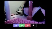 Teasing my step-brother's friends on Discord then fingering myself under the table