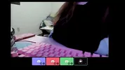 Teasing my step-brother's friends on Discord then fingering myself under the table