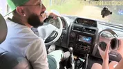 Big-assed Colombian needs hydration and her neighbor fills her mouth with semen - DanielaAndrea
