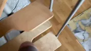 Pussy prank ended swallowing cum. Put her vibrating ,while cute relax