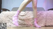 Girl in socks riding until cum
