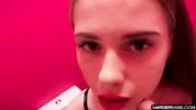 Horny Brunette Fucked In College Toilet - Harder Babe