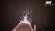 A passionate encounter with a stranger in a dark alley in the rain