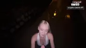 A passionate encounter with a stranger in a dark alley in the rain