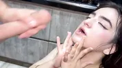 I Called the Plumber for a Leak... He Ended Up Putting It In My Mouth And Pouring His Cum In My Mouth