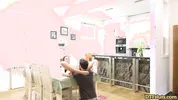 DTFsluts - Amira Adara fucked all over the house