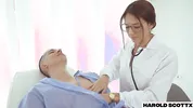 Sexual pervert is cured by Dr. Ashley Sanz by letting himself be fucked like a whore